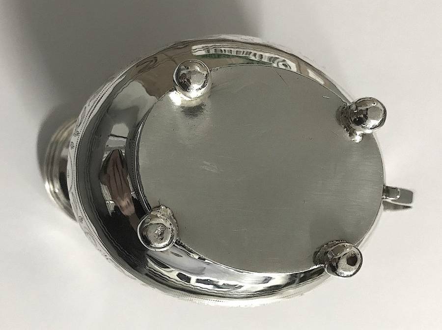 Antique Sterling Silver Cream Jug 1786 - 1821