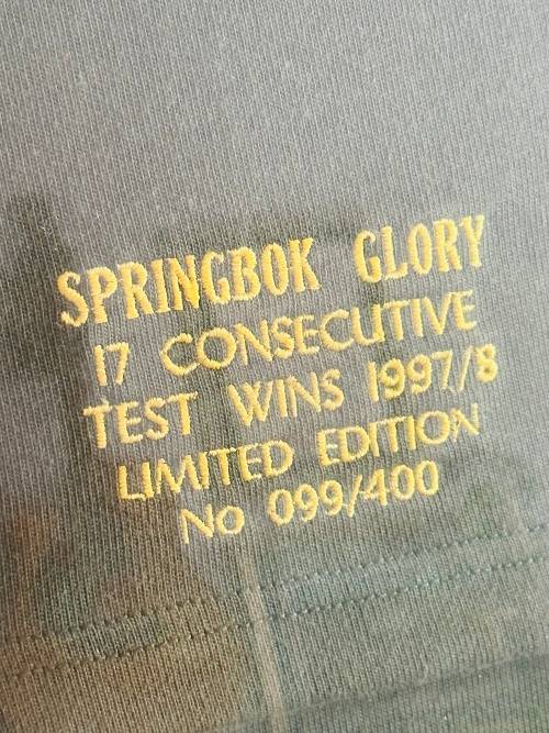 SPRINGBOK RUGBY Limited Edition Collage (99/400) & 1/10oz PROOF GOLD KRUGERRAND