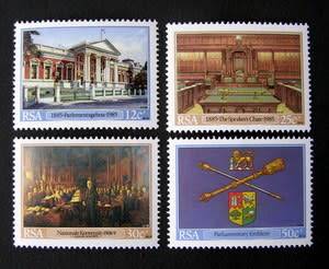 SOUTH AFRICA Mint Set - Cape Parliamentary Buildings 1985