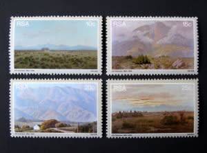 SOUTH AFRICA Mint Set - Volschenk Paintings 1978