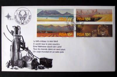 SOUTH AFRICA Cover - Tourism 1975