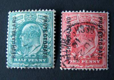 BECHUANALAND PROTECTORATE - King Edward VII Overprints 1904