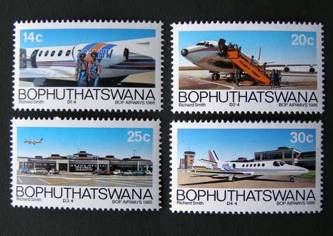 BOPHUTHATSWANA Mint Set - BOP Airways 1996 //Aircraft//Transport