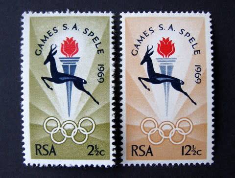SOUTH AFRICA Mint Set - S.A. Games 1969