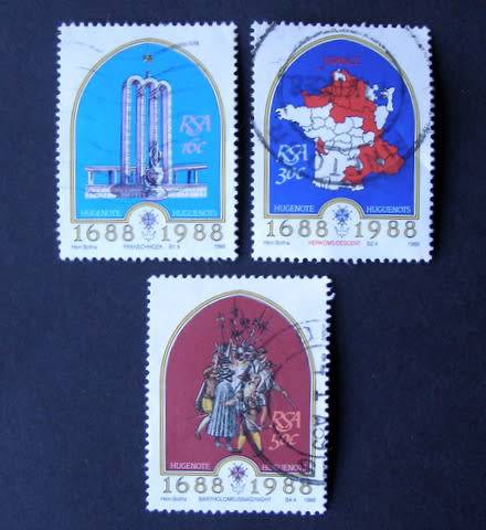 SOUTH AFRICA - French Huguenots 1988