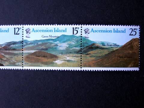 ASCENSION ISLAND Mint Set - Volcanoes 1978