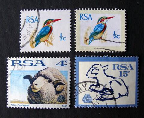 SOUTH AFRICA - First Definitive (additional printings) 1969-74