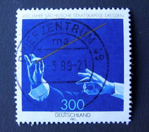 GERMANY - 450th Anniv. of Saxony State Orchestra 1998