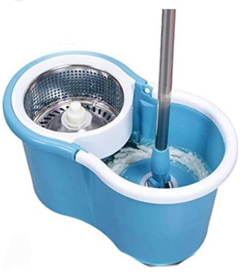 Rotating 360° Magic Spin Mop And Plastic Bucket Set