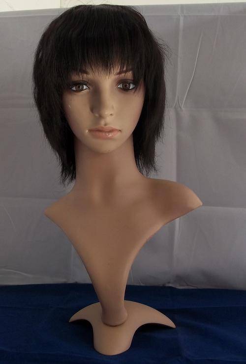 Dark Brown Short Synthetic Wig