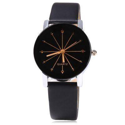 Quartz Glass Dial Wristwatch