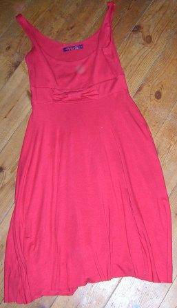 RED YDE DRESS