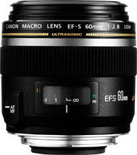 CANON EF-S 60mm F/2.8 MACRO USM LENS --- NEW