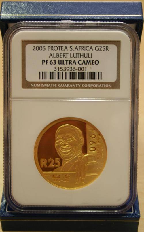 1oz Protea LUTHULI PF63 graded