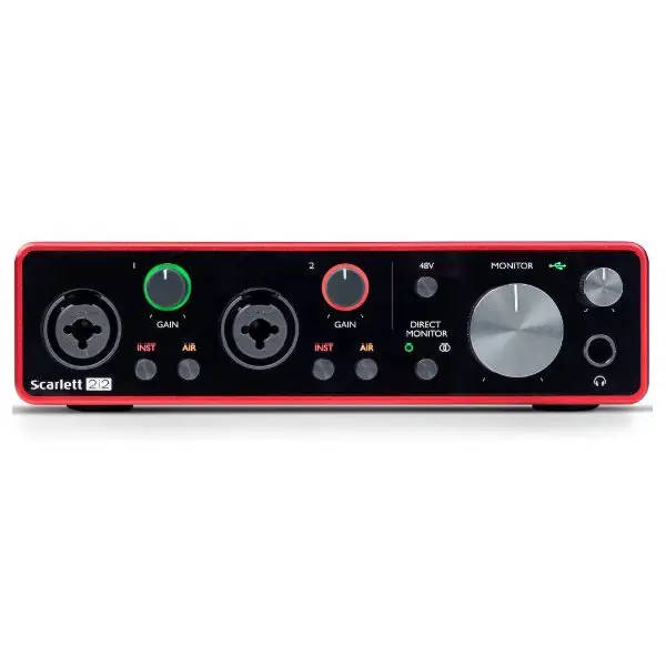 Focusrite Scarlett 2i2 3rd Generation USB Audio Interface