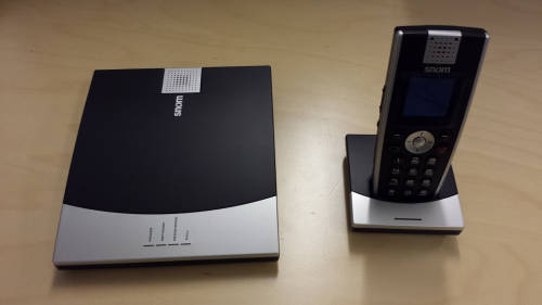 Snom M9 VOIP cordless phone with base station