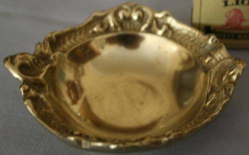 Ornate Brass Bowl.