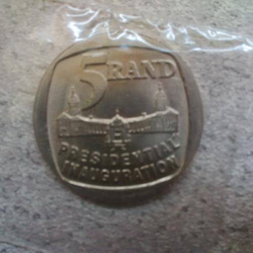 12 x 1994 Presidential Inauguration R5.00 coins - Excellent Condition!!!