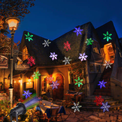 Outdoor LED Moving Laser Projector Light Landscape Garden Party