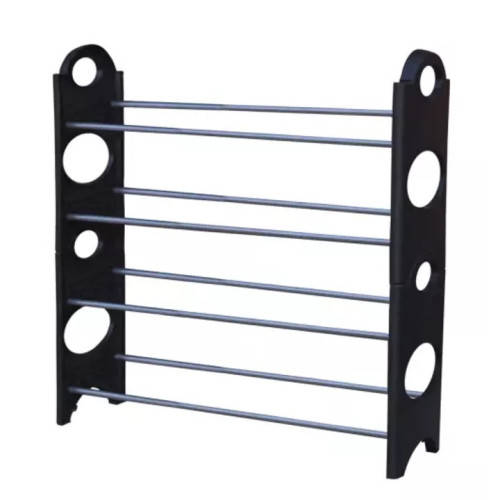 Shoe Rack - 4 Tier Shoe Rack - DIY 4 Tier Shoe Rack - Easy To Assemble 4 Tier Shoe Rack