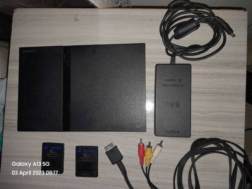 PS2 CONSOLE SLIM COMPLETE