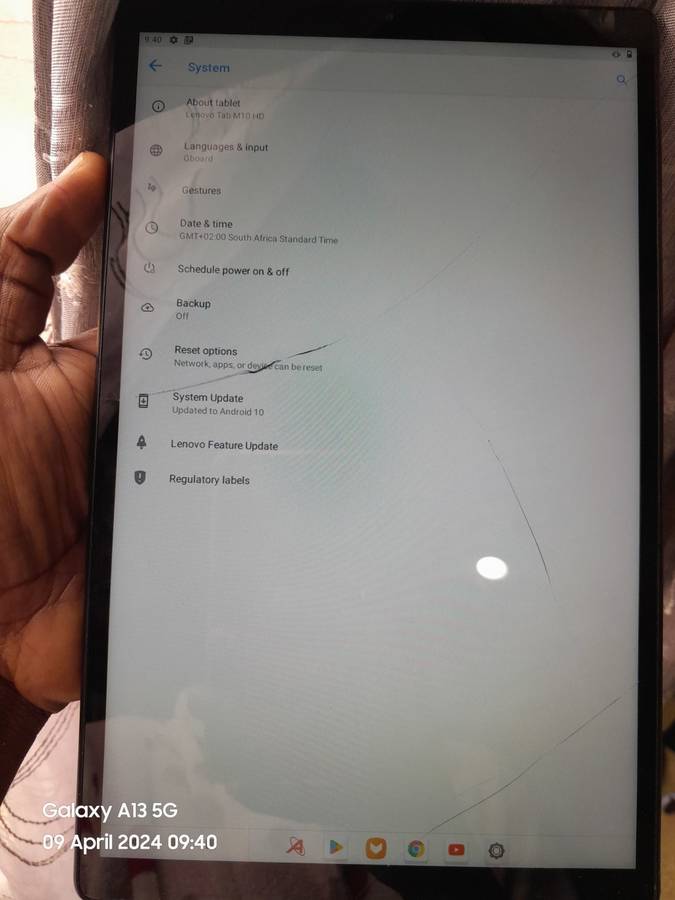 LENOVO TAB M10 HD 2nd Gen