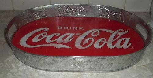 COLLECTIBLE COCA - COLA  TIN TRAY