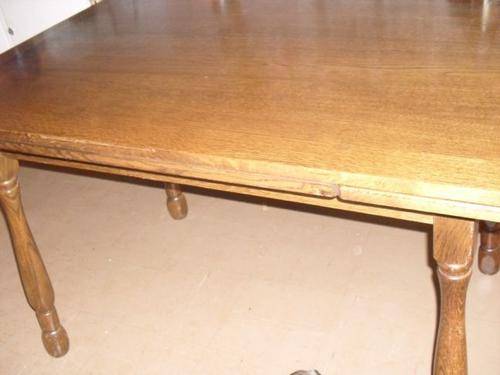 VINTAGE WALLNUT DOUBLE TOP TABLE (EXTENDING TO 190 CM)