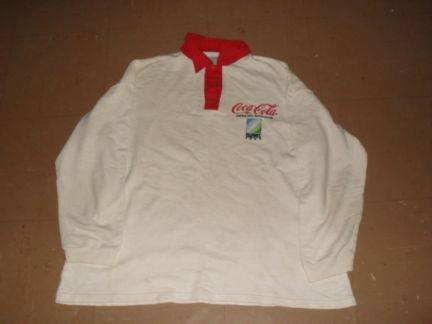 OFFICIAL COCA-COLA 1995 WORLD CUP RUGBY JERSEY