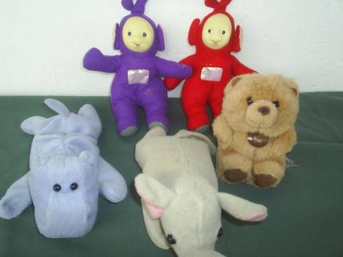 Lot of Five Toys Including Two Teletubbies