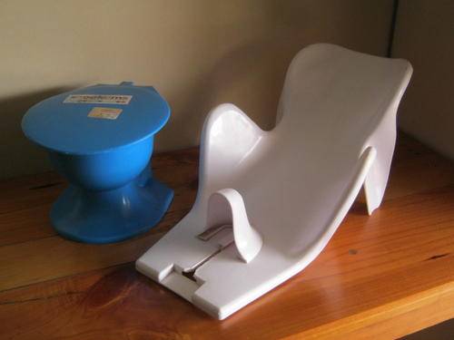 Baby Bath Seat and Snookums Potty