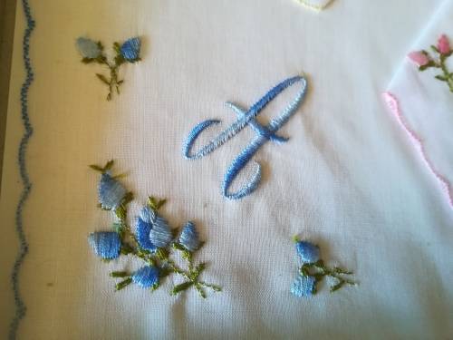 Swiss Made Vintage Handkerchiefs (3)