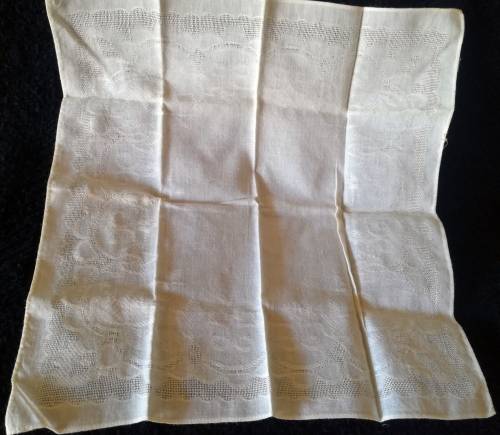Vintage Embroidered Handkerchiefs (8)