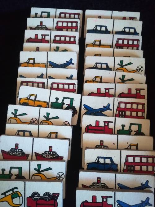 Wooden Educational Matching Toy (Childrens' Dominoes)