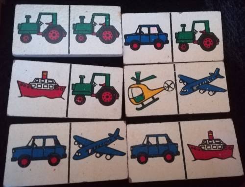 Wooden Educational Matching Toy (Childrens' Dominoes)