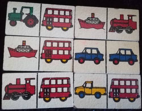 Wooden Educational Matching Toy (Childrens' Dominoes)