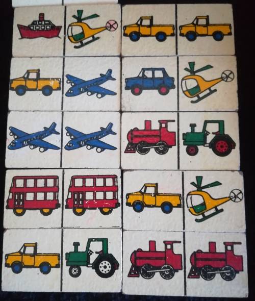 Wooden Educational Matching Toy (Childrens' Dominoes)