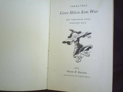 Liewe Heksie Kom Weer - 1965 SOLD! Open to process order. Don't bid!