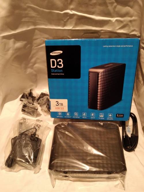 Samsung D3 Station External Hard drive 3TB