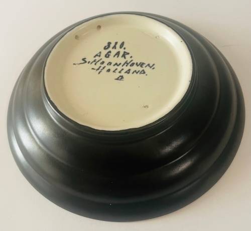 Beautiful Gouda plate in the sought after Agar pattern