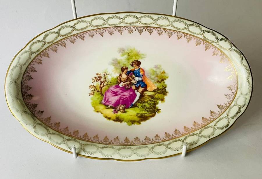Bavaria Porcelian - Oval trinket dish
