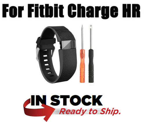 Replacement Band Strap Wristband Bracelet For Fitbit Charge HR Screwdiver : Perfect Timing