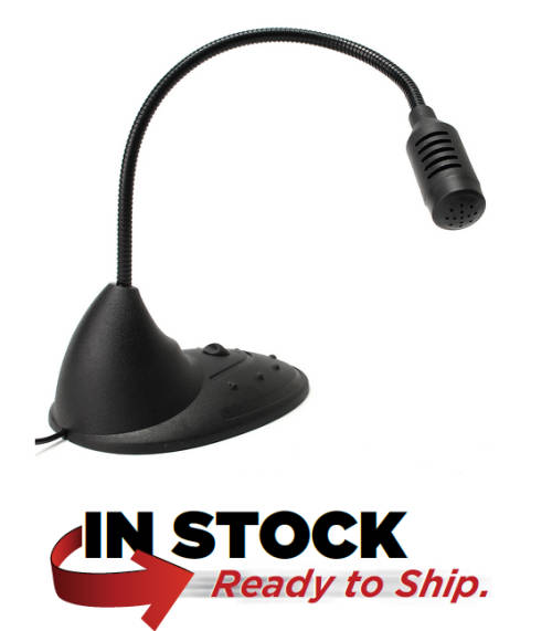 3.5mm Condenser Desktop Microphone MIC for PC Computer Laptop : Perfect Timing