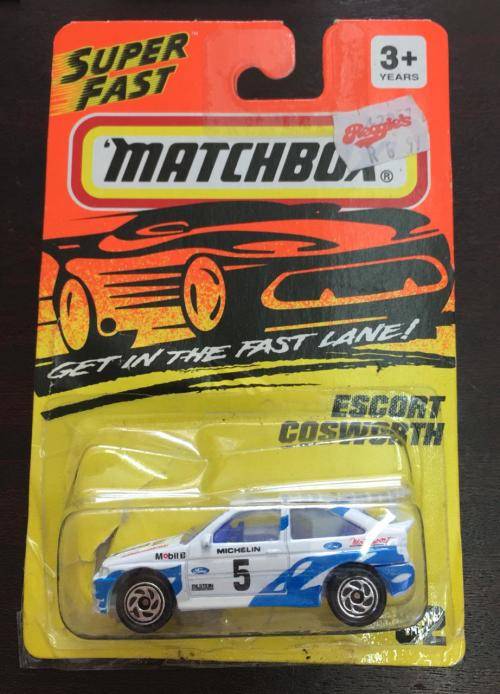 Hotwheels Hot wheels Matchbox Escort Cosworth 1:64