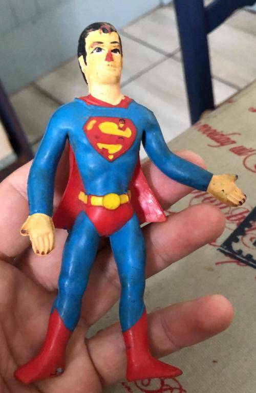 1960`s SUPERMAN bend figure made in HONG KONG