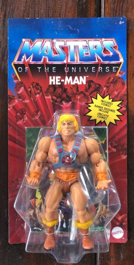 Heman Origins Vintage Masters Of The Universe Classics Motuc He-man motu