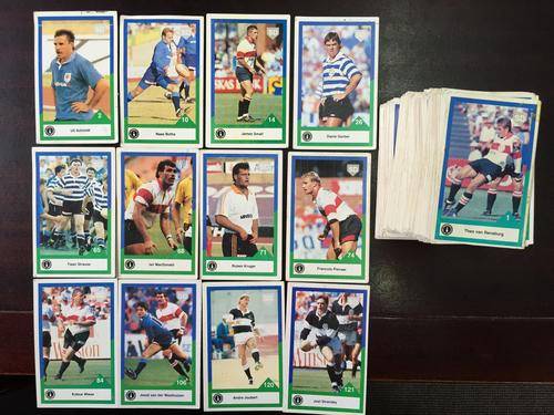 Rugby Cards Sports Deck 1992 Currie Cup 1-128 South Africa Springboks