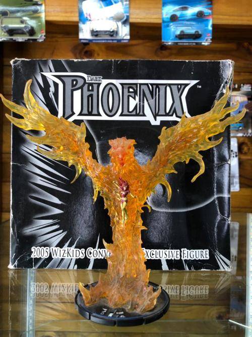 HeroClix Marvel Dark Phoenix - 2005 Convention Exclusive - Complete w/ Box Statue / Action Figure