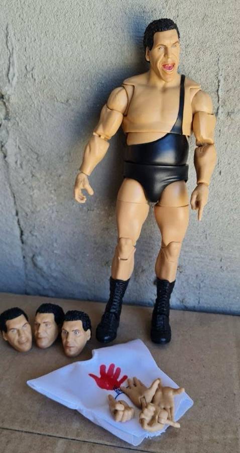 WWE ANDRE THE GIANT ULTIMATE EDITION SERIES 17 WRESTLING ELITE WWF Loose Action Figure 7`Mattel