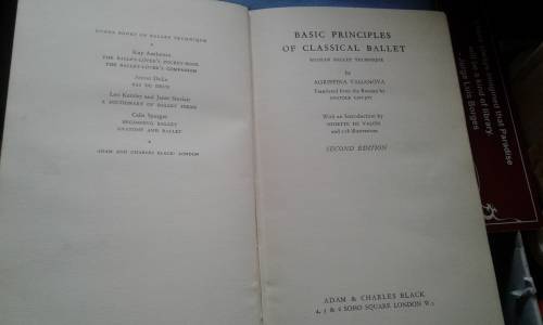 Basic principles of classical ballet (Aggripina Vaganova)